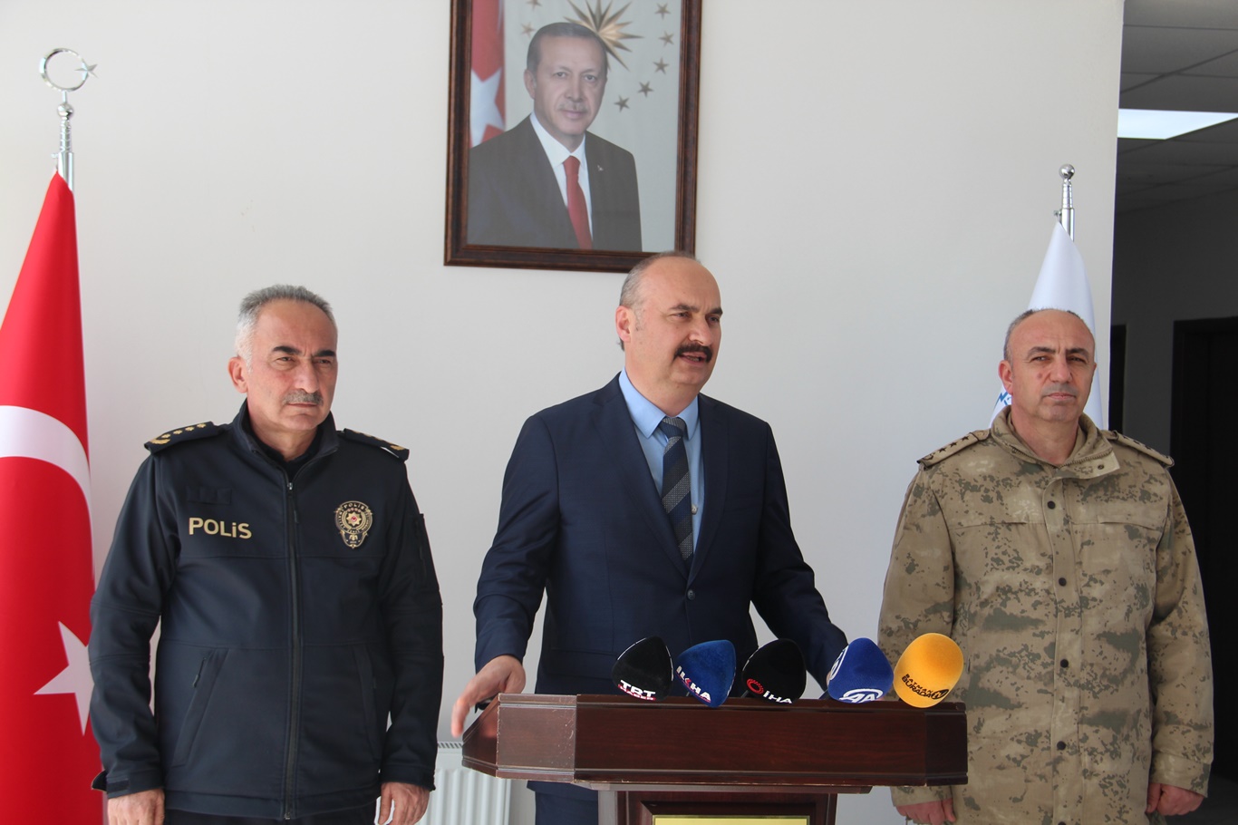 Vali Canalp: Güvenlikte Kararlılıkla İlerliyoruz
