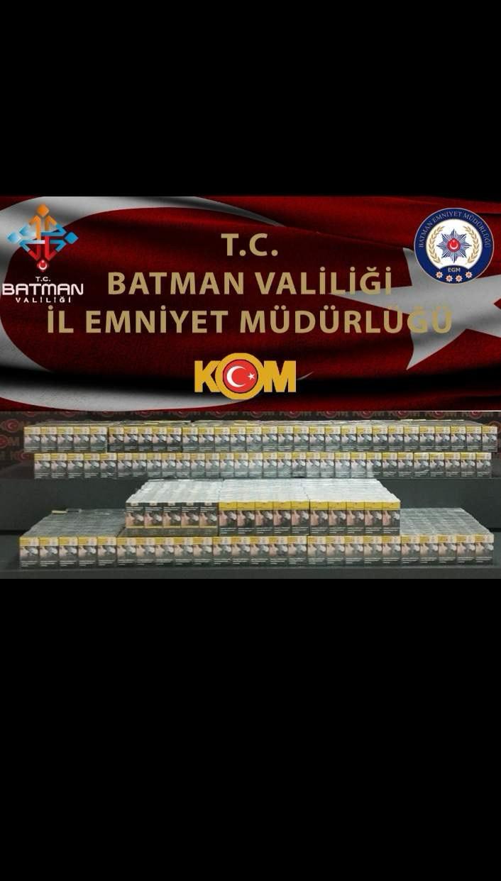 2600 Paket Kaçak Sigara Ele Geçirildi