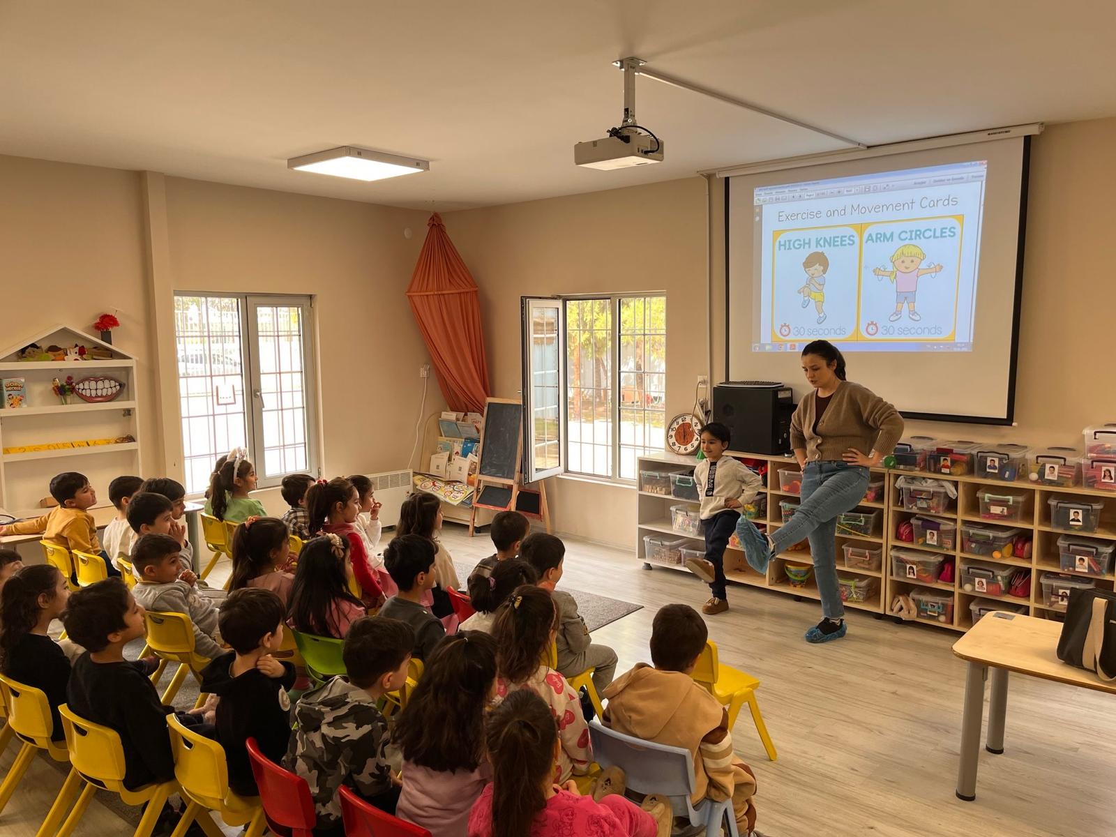 Miniklere Sağlıklı Yaşam Eğitimi