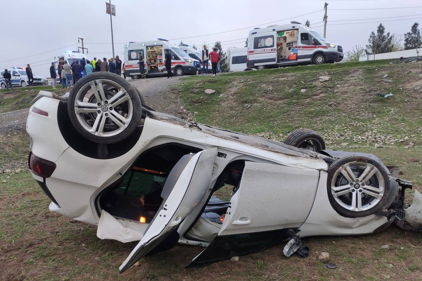 BATMAN’DA ZİNCİRLEME KAZA: 5 YARALI