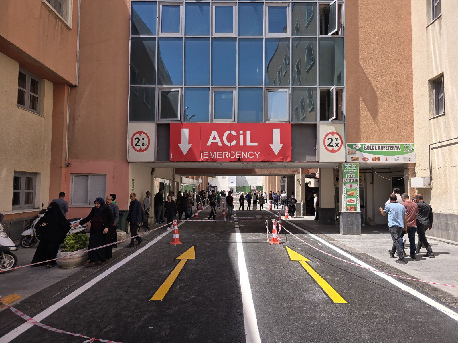 Bölge Acil Servis Yolu Asfaltlandı