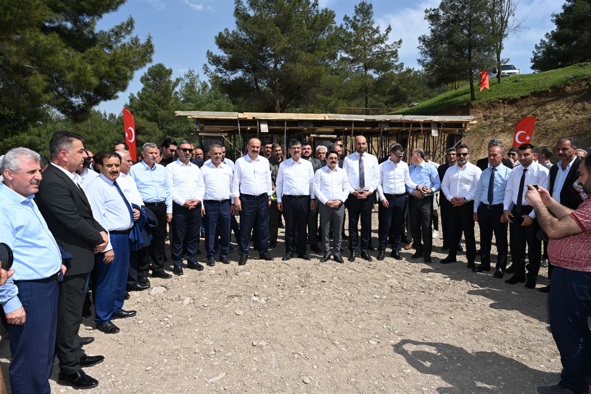 Ahmedi Hani Mesire Alanı İçin Çivi Çakma Töreni Düzenlendi