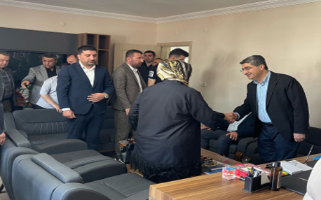 Milletvekili Ekmen Batman’da Bayramlaşma Programlarına Katıldı