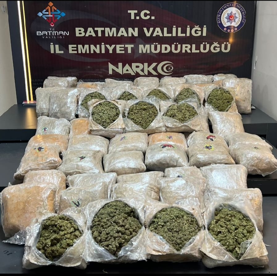 39 Kilo Skunk Ele Geçirildi: 2 Tutuklama