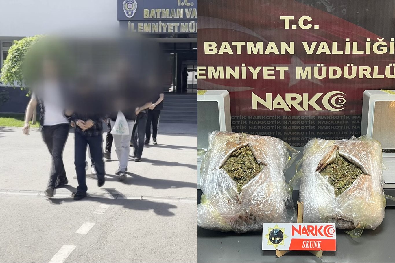 Batman’da kargo yoluyla uyuşturucu sevkiyatı: 4 tutuklama