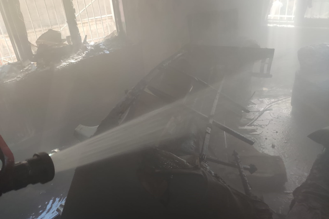 Batman’da Ev Yangını Korkuttu