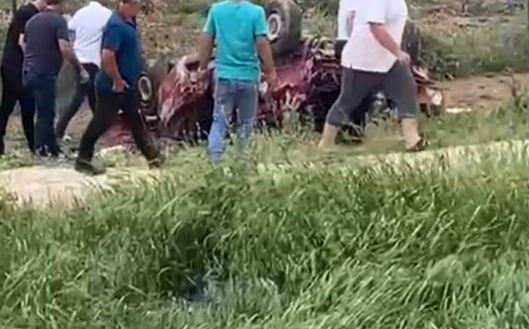 HASANKEYF YOLUNDA KAZA: 1 AĞIR YARALI