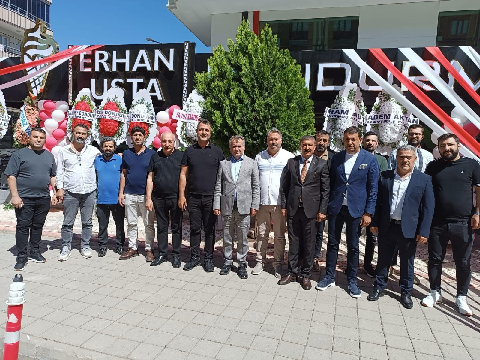 Erhan Usta Dondurmaları Batman’da Görkemli Törenle Açıldı