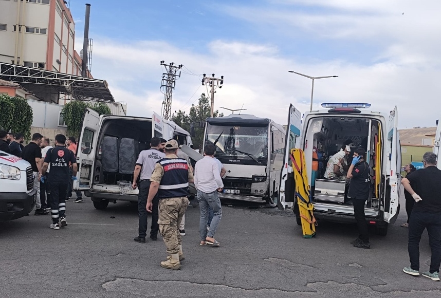 BATMAN’DA TRAFİK KAZASI: 7 YARALI