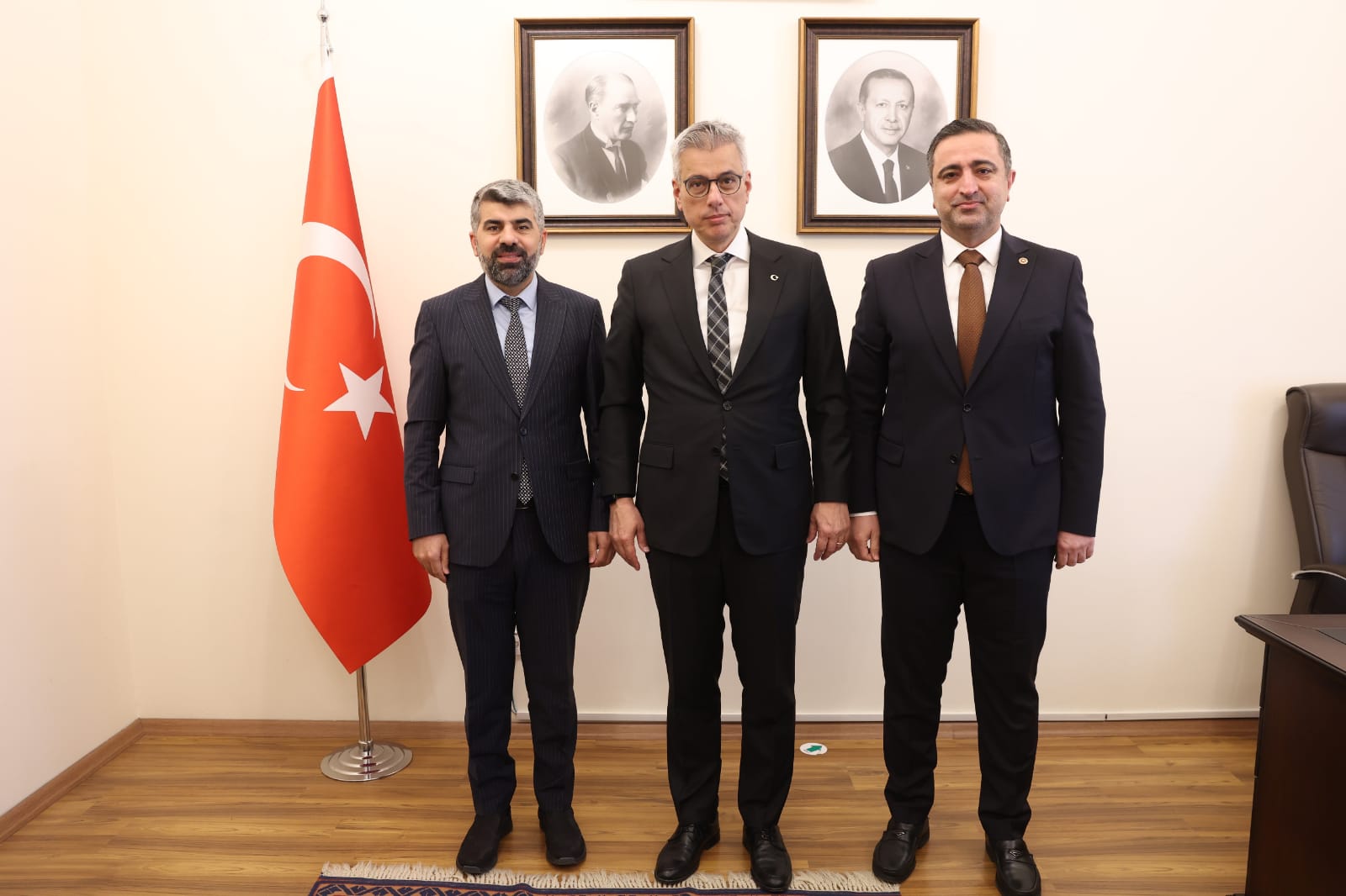 Ramanlı, Bakan Memişoğlu ile görüştü