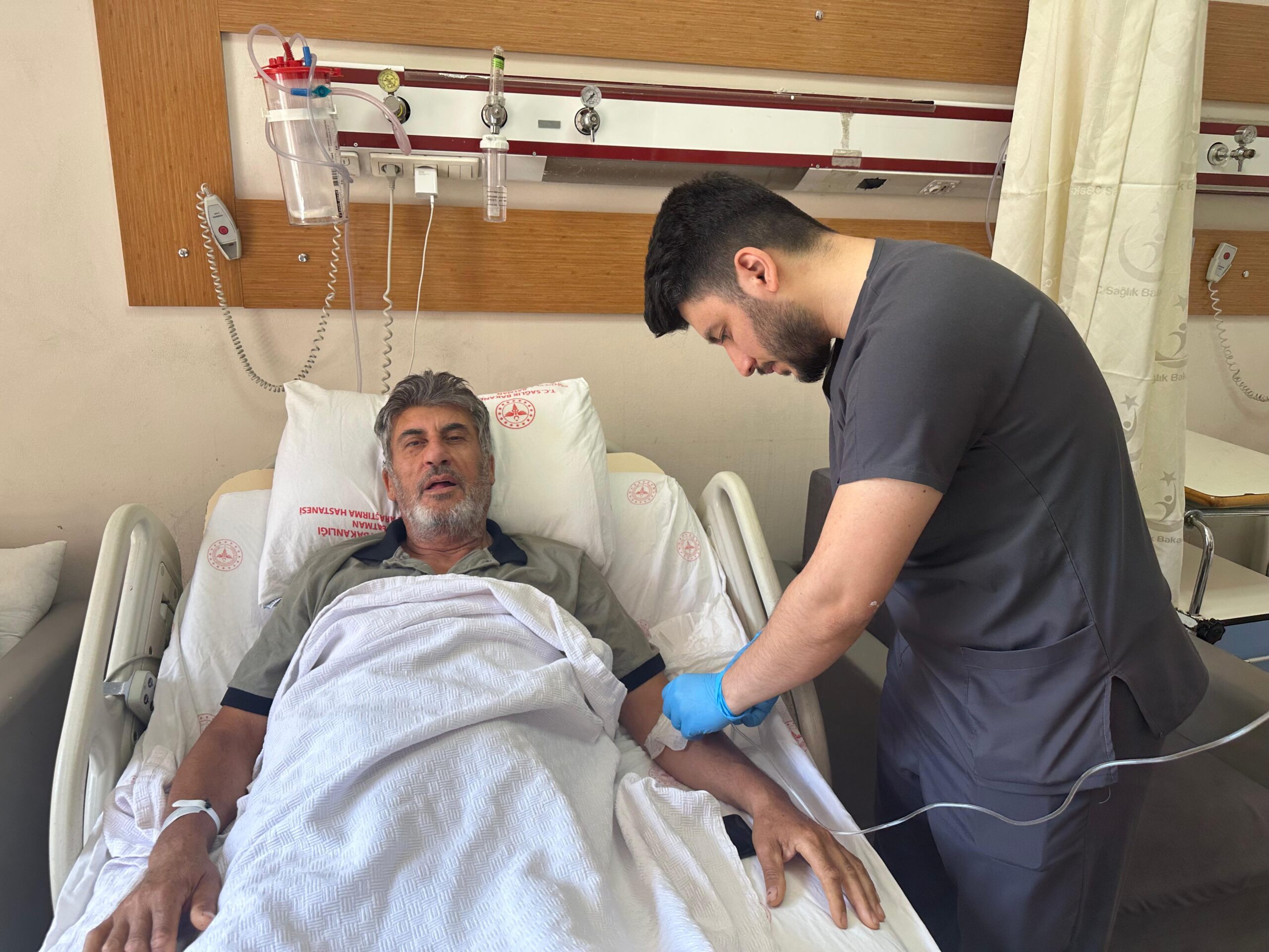 68 Yaşındaki Vatandaş Tarım Makinesine Ayağını Kaptırdı