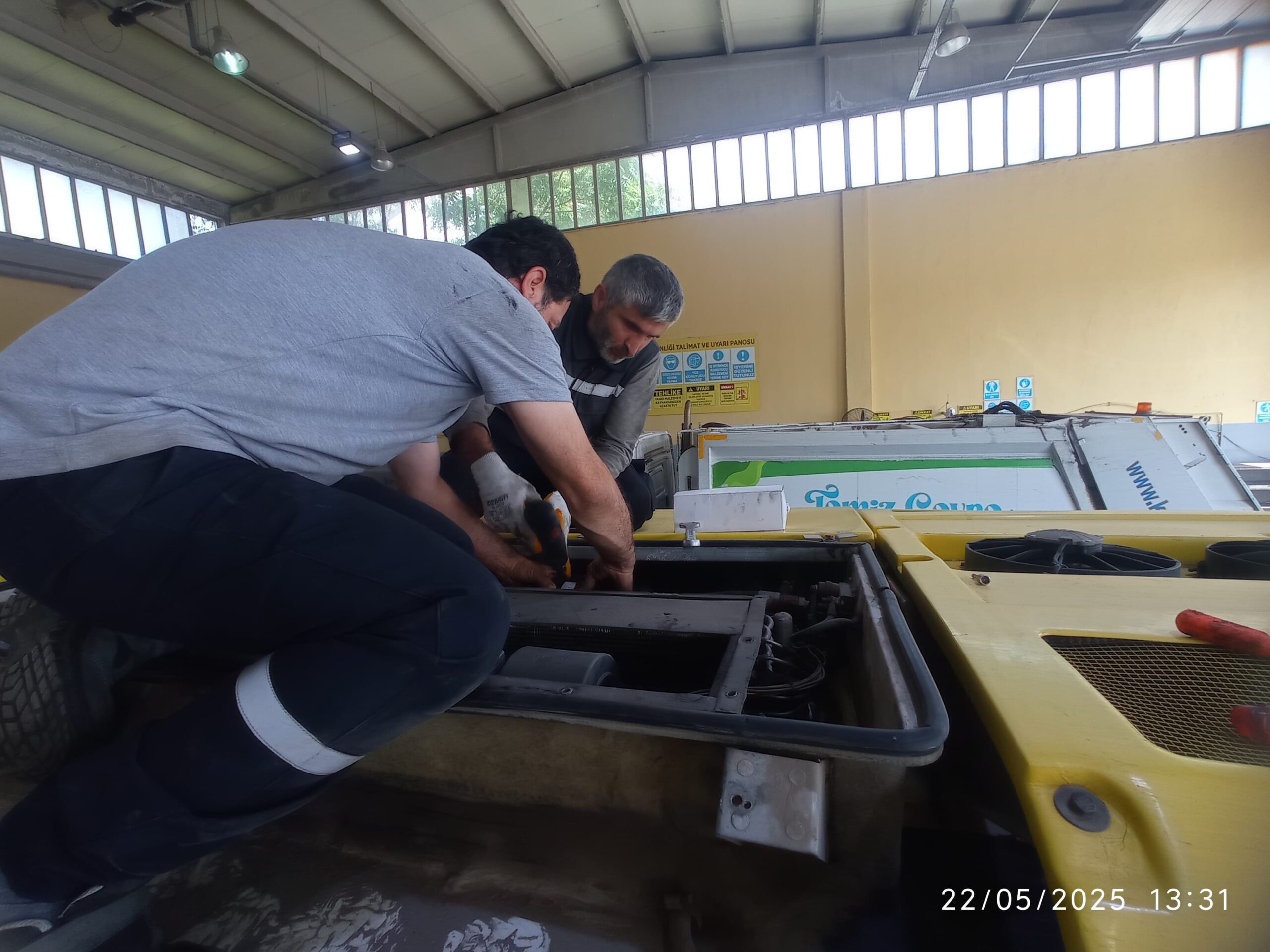 Otobüslere Yazlık Bakım Yapıldı