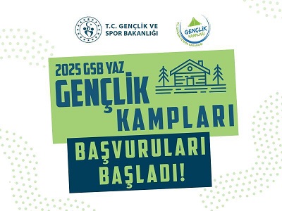 Yaz Gençlik Kamplarına Başvuru Başladı