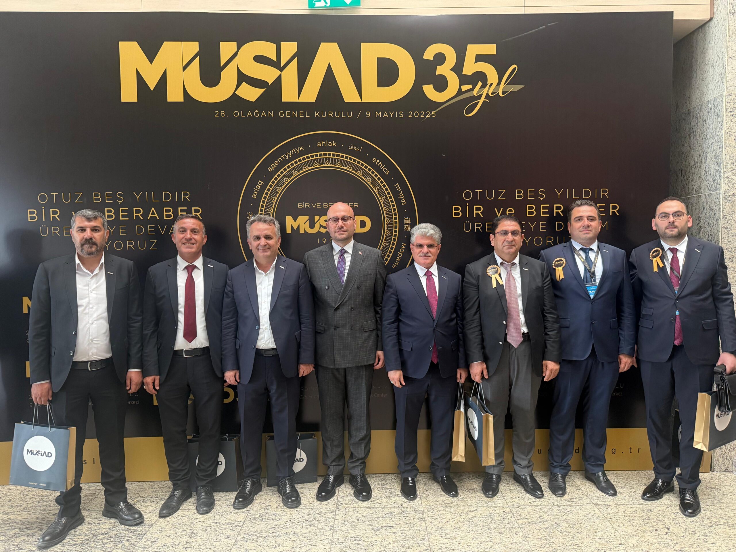 MÜSİAD Batman Şubesi, 28. Olağan Genel Kurula katıldı