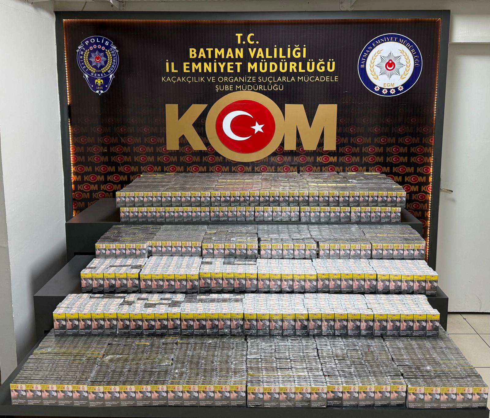 Kaçak Sigara ve Elektronik Sigara Ele Geçirildi: 4 Gözaltı