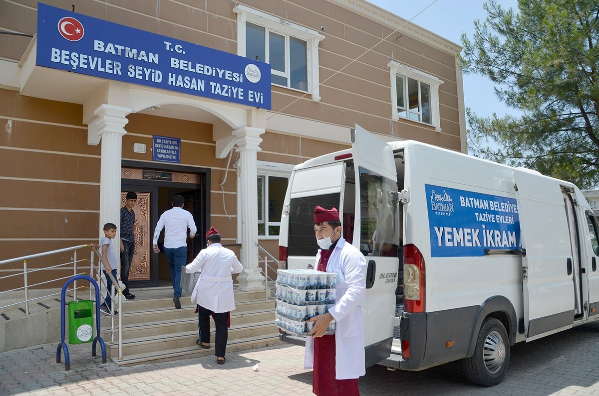 Belediye, 50 taziyeevine desteğini sürdürüyor