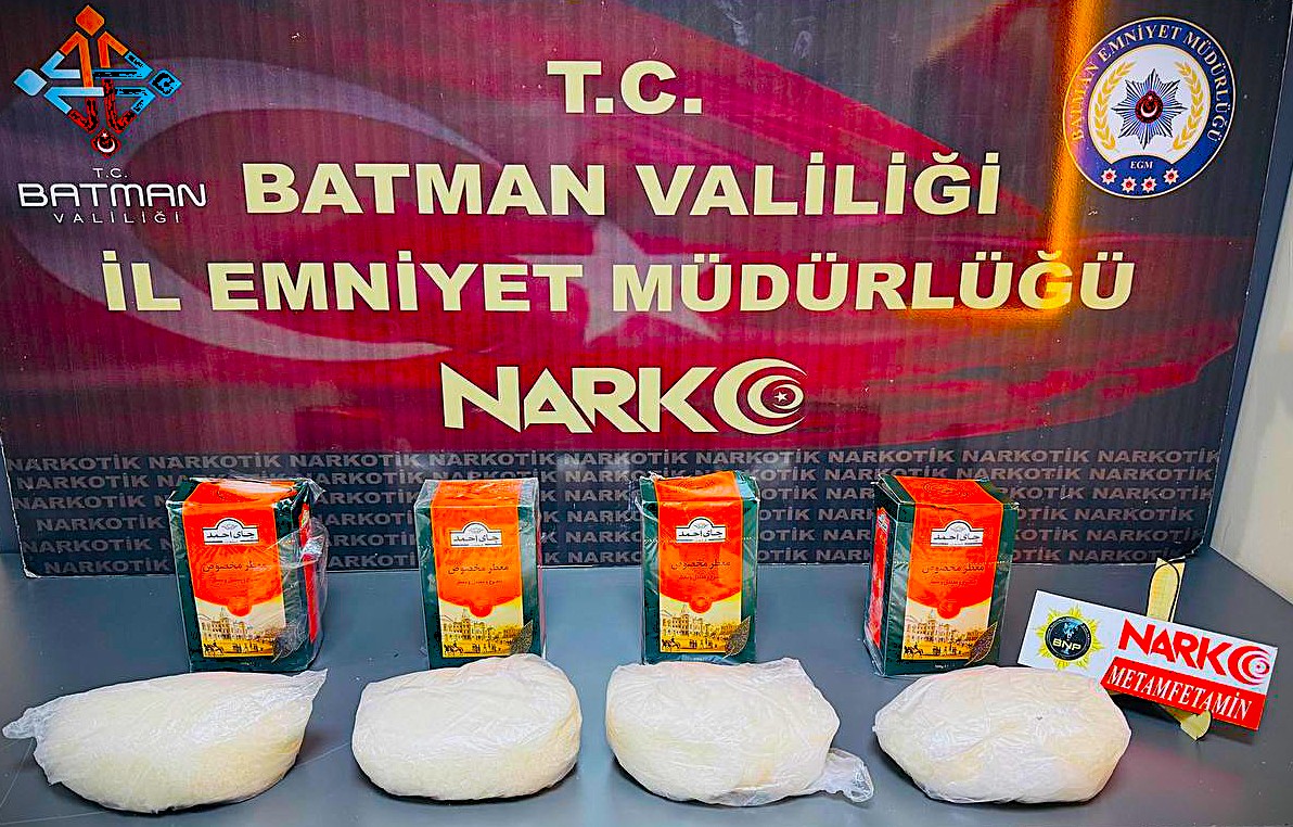 Otobüste 4 Kilo Uyuşturucu Ele Geçirildi