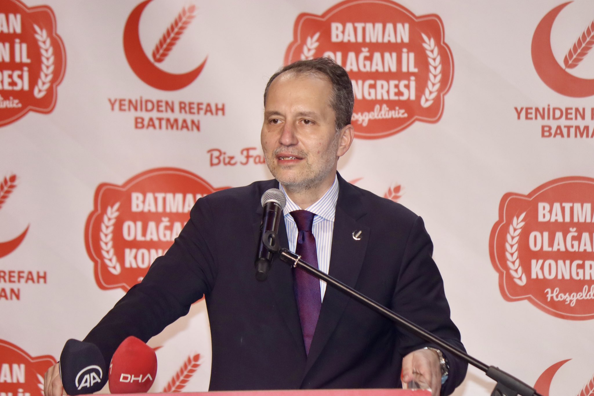 Erbakan Batman’da Konuştu: İslam Coğrafyası Zulüm Altında