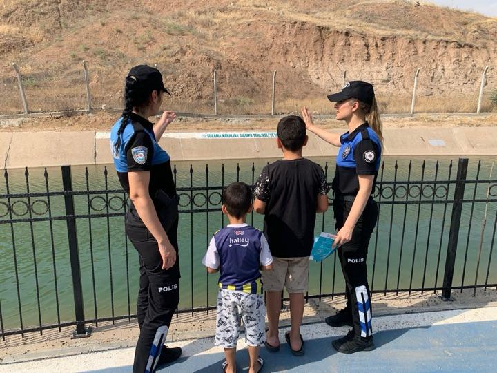 Boğulmalara Karşı Polis Uyardı