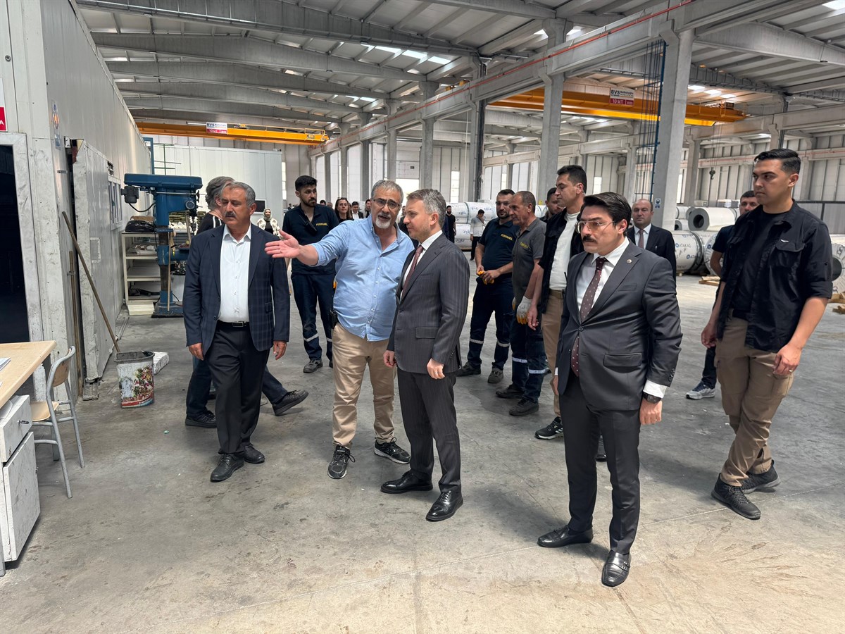 Bakan yardımcısı Coştu: Batman Örnek Sanayi Şehri