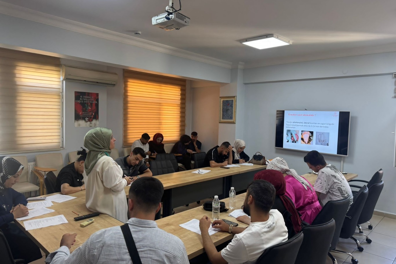 ÇEKÜS Birimi Evlilik Adaylarını Bilgilendirdi