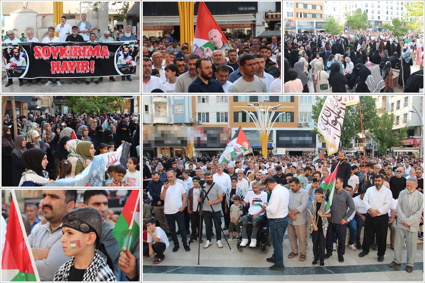 Batman’dan Gazze İçin “Vicdan Yürüyüşüne” Destek