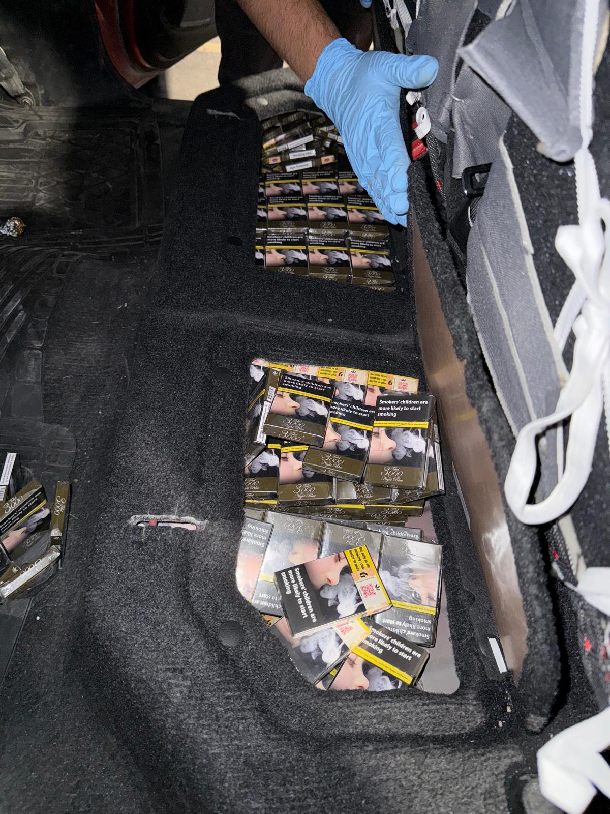 1000 Paket Kaçak Sigara Ele Geçirildi