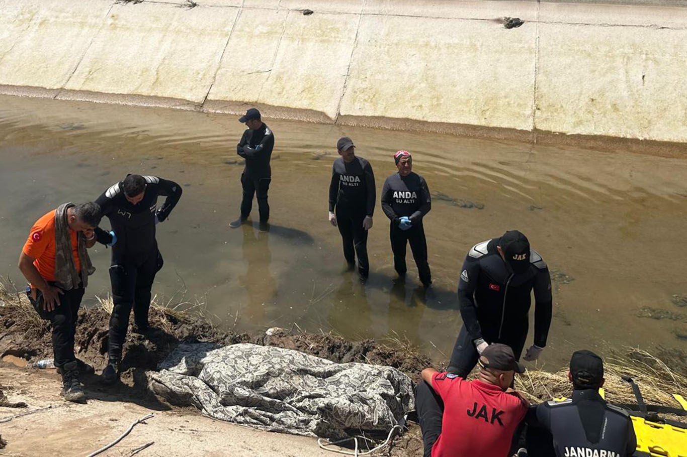 Kayıp Kişi Sulama Kanalında Ölü Bulundu