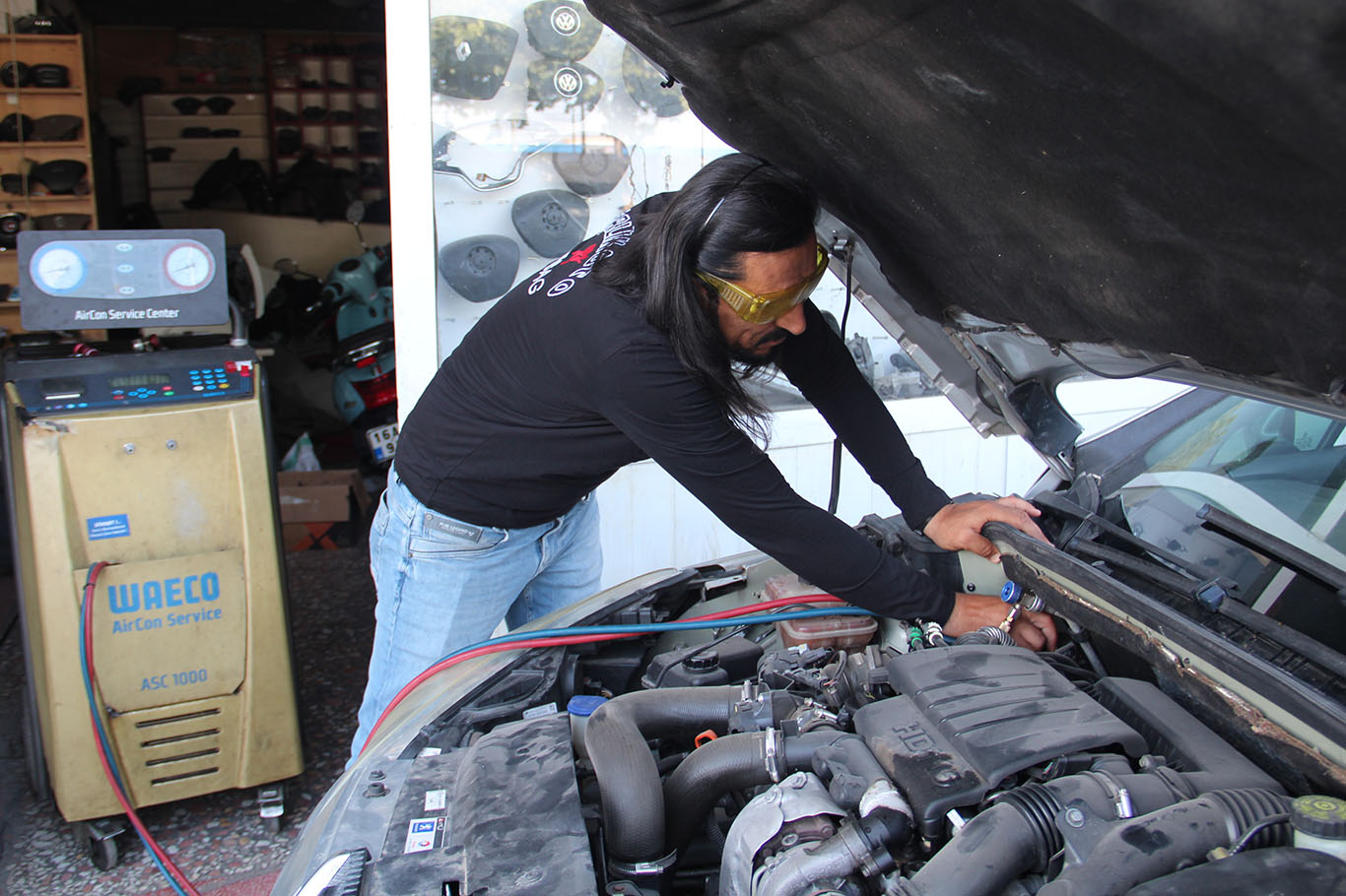 Yaz Sıcağıyla Birlikte Araç Klima Bakımı Yoğunlaştı