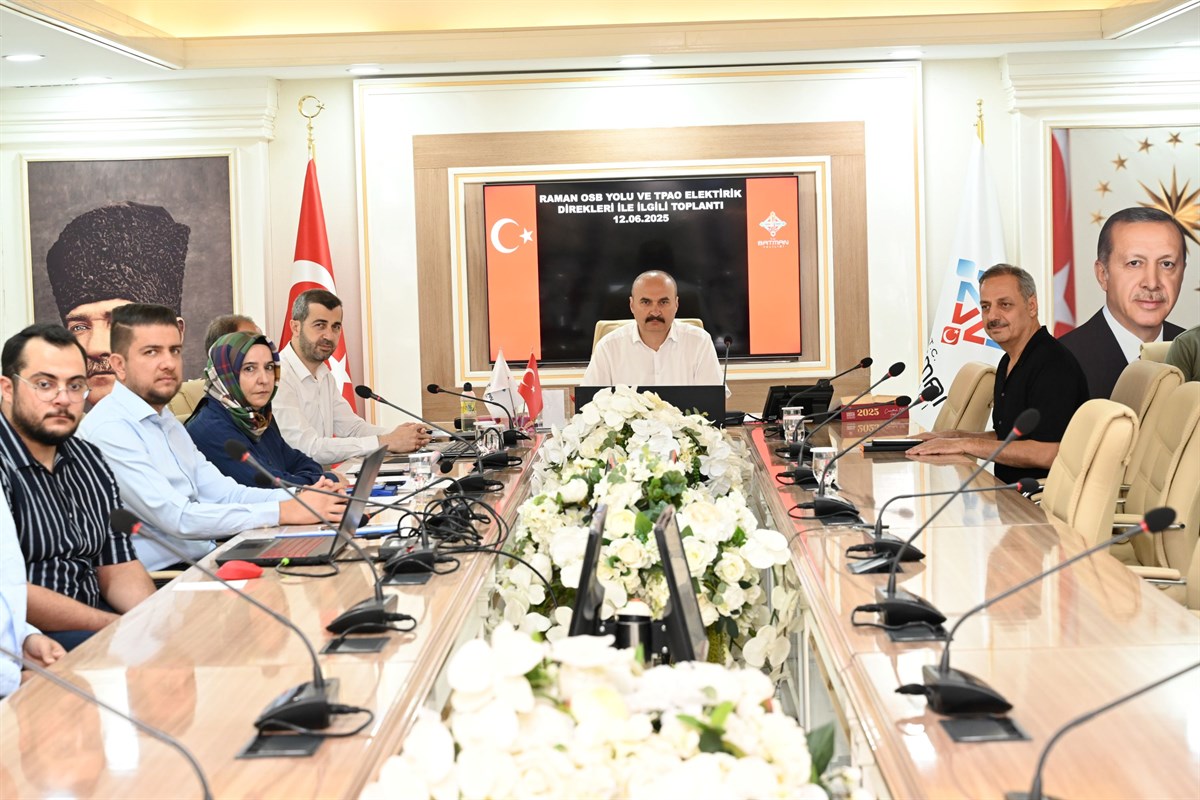 Raman OSB İçin İmar Çalışmaları Başladı