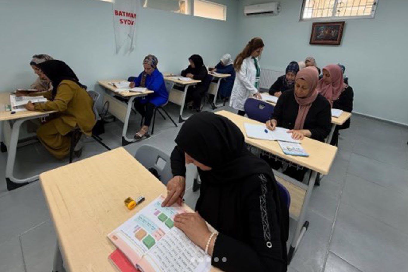Batman’da Okuma-Yazma Kurslarına Yoğun İlgi