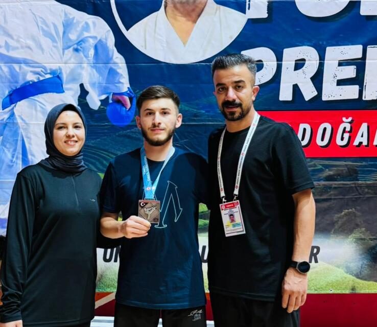 Batmanlı Karateci Yusuf Gültekin’den Türkiye İkinciliği