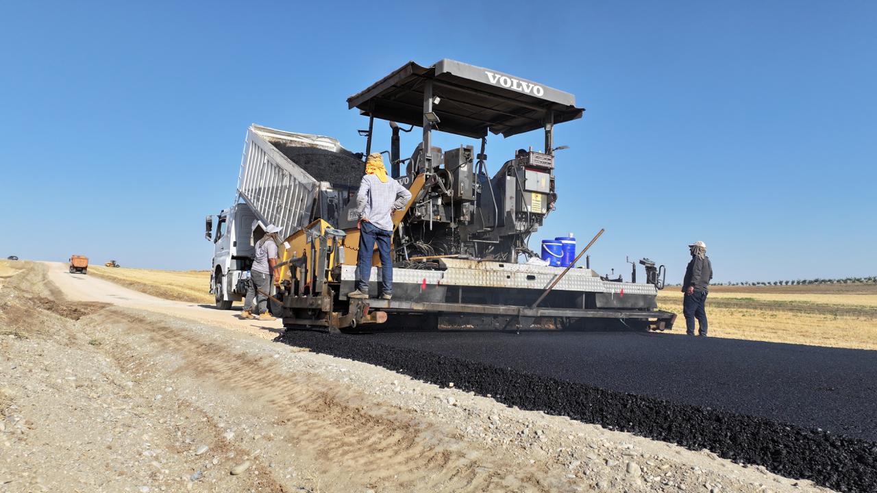 Eskihamur Çamlıtepe Mezrası Yolu Modernize Edildi