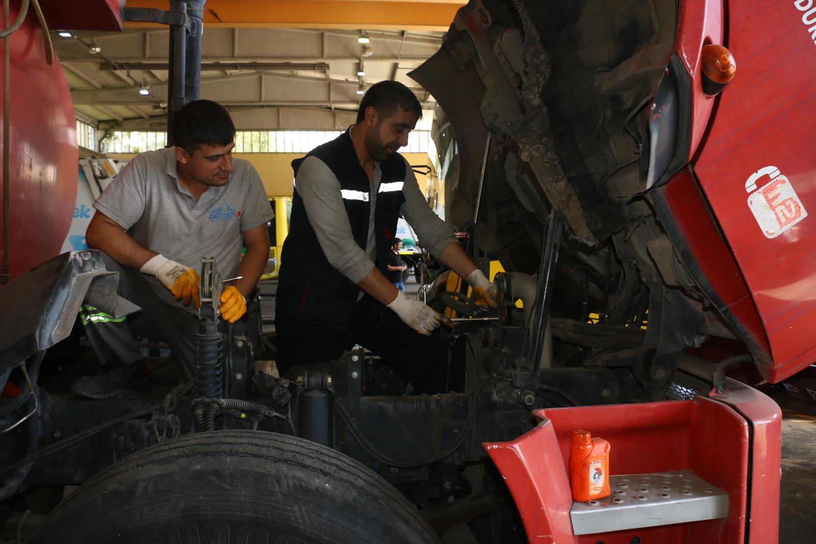 Batman Belediyesi’nden 4 Bin 560 Araç Bakımı