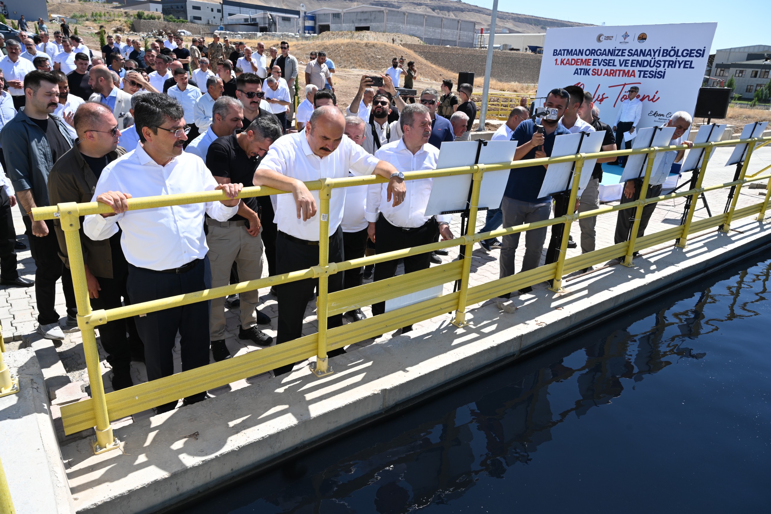 Atık Su Arıtma Tesisi Hizmete Açıldı