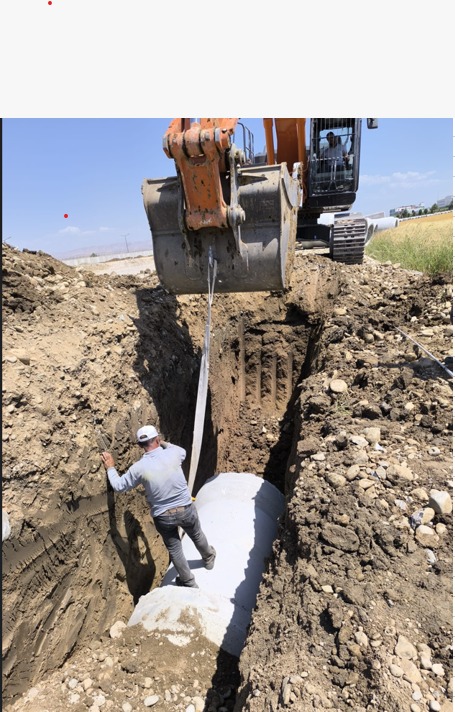 Yeni Güzergâhta Altyapı Hattı Döşeniyor