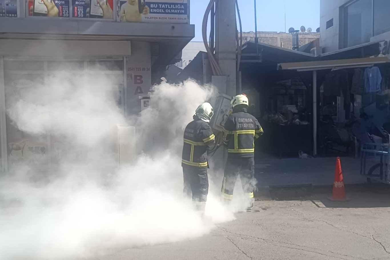 Elektrik Panosu Alev Aldı