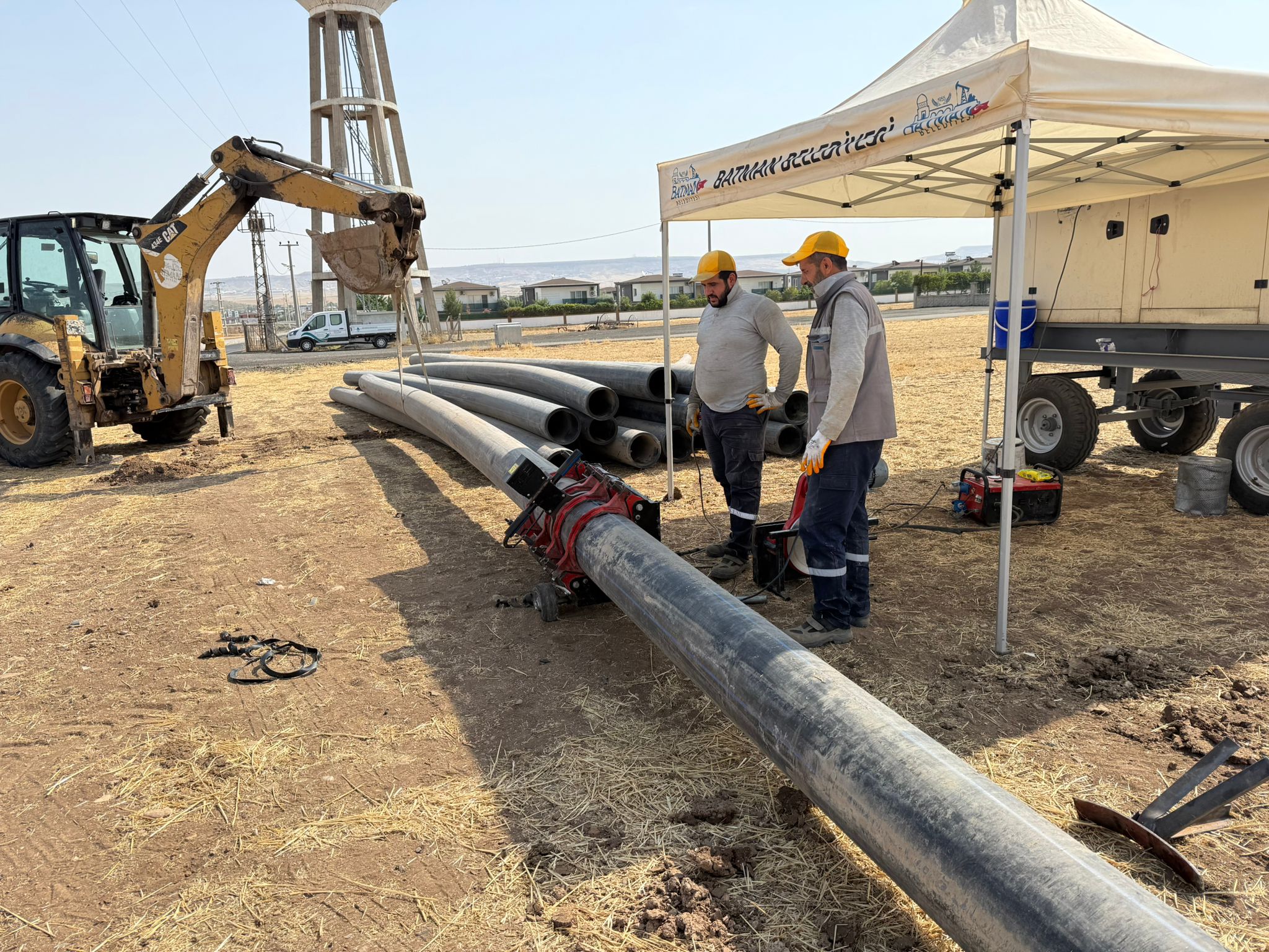 Batman’da İçme Suyu Altyapı Çalışmaları Sürüyor