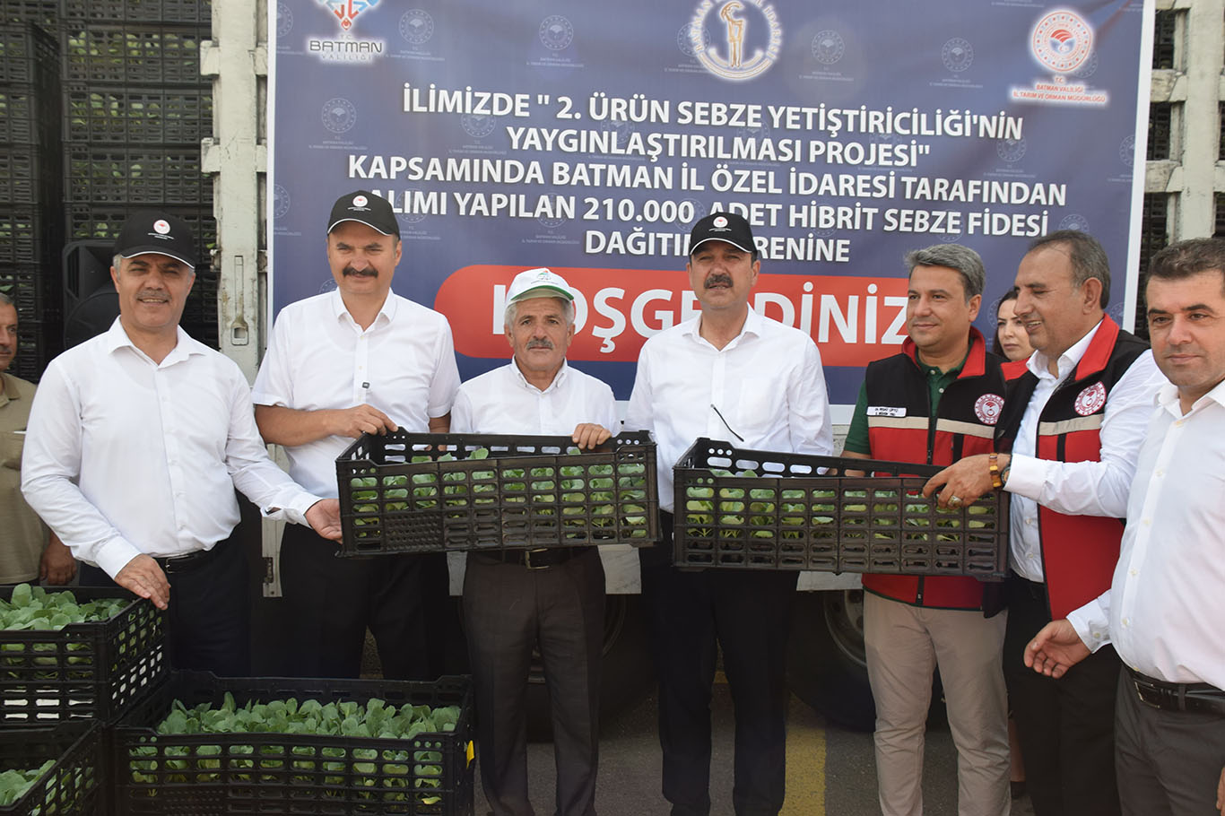 İkinci Ürün Dönemi İçin Fide Dağıtımı Yapıldı