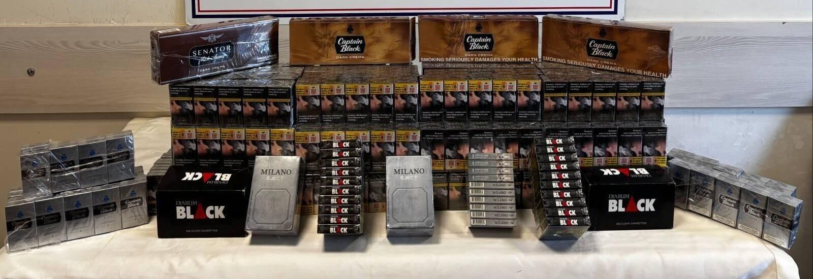 62 Bin TL’lik Kaçak Sigara Ele Geçirildi