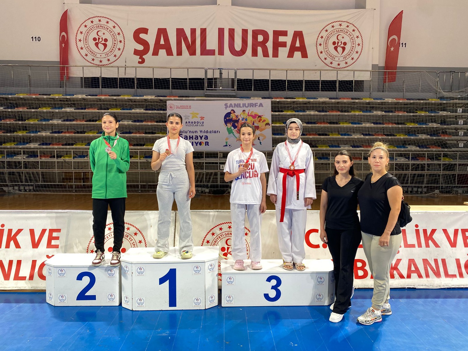 Batmanlı 5 Karateci Türkiye Finalinde