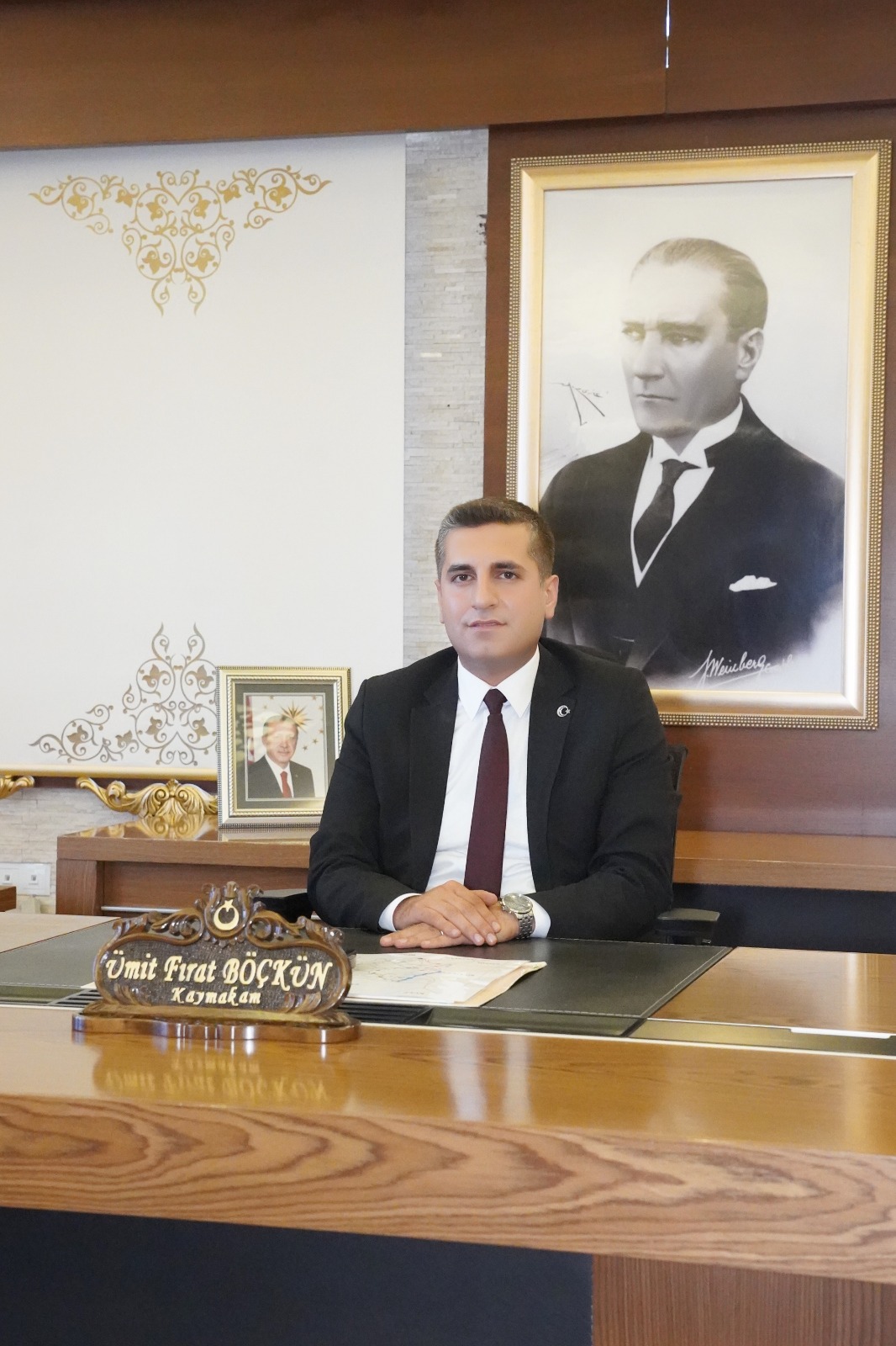 Yeni kaymakam göreve başladı