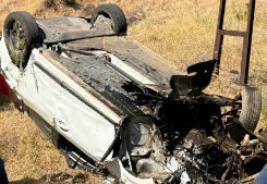 Takla Atan Otomobilde 2 Kişi Yaralandı