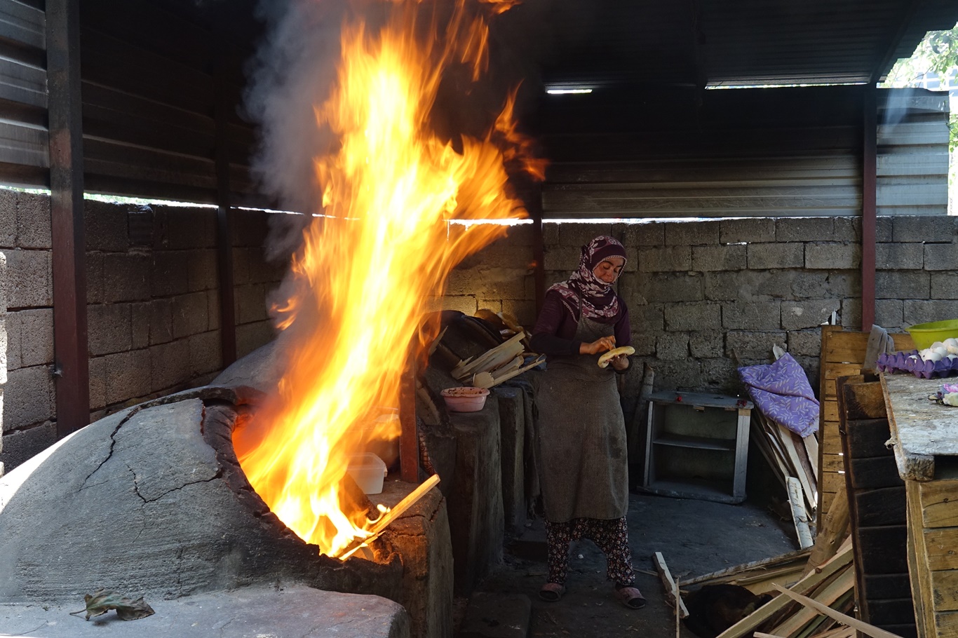 Tandırın Başında Hayat Mücadelesi