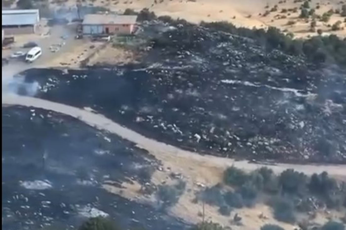 Ulaşım Zorluğu Yangını Kontrolden Çıkardı