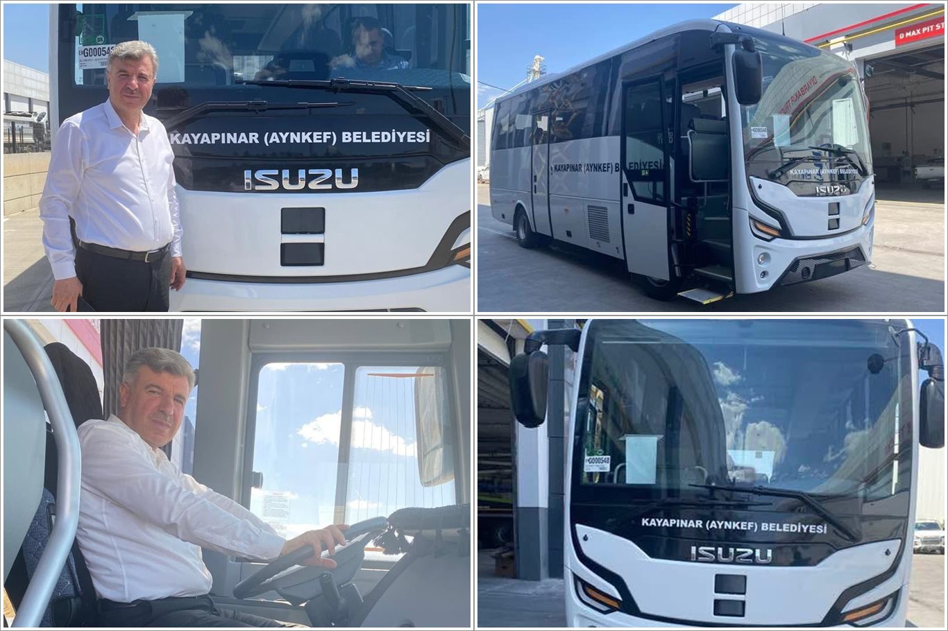 Kayapınar Beldesi’ne Yeni Yolcu Otobüsü Hizmete Girdi