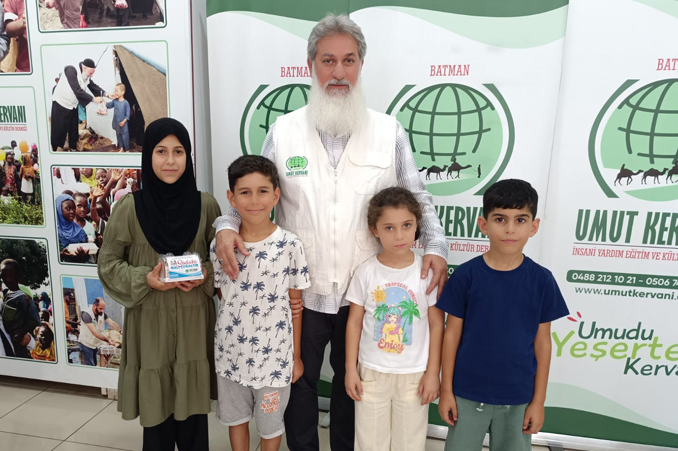 Batmanlı minikler harçlıklarını Gazze’ye bağışladı