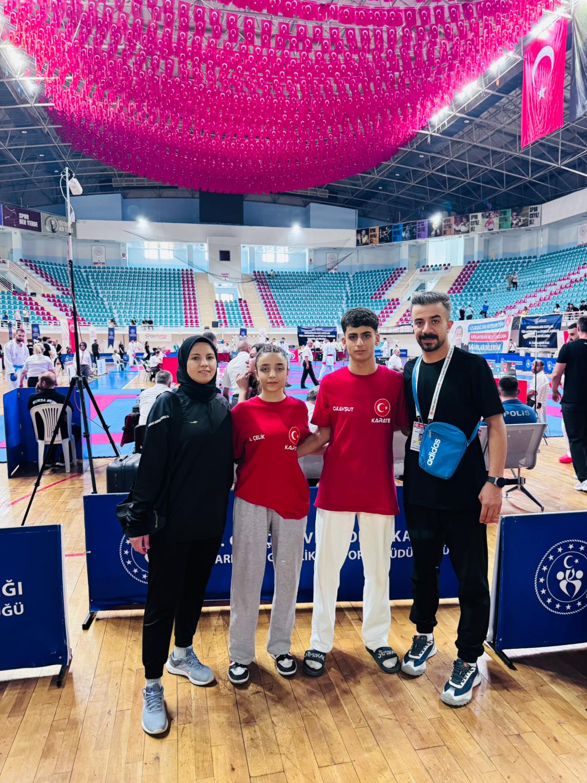 Karate Şampiyonasından Batman’a Dereceler