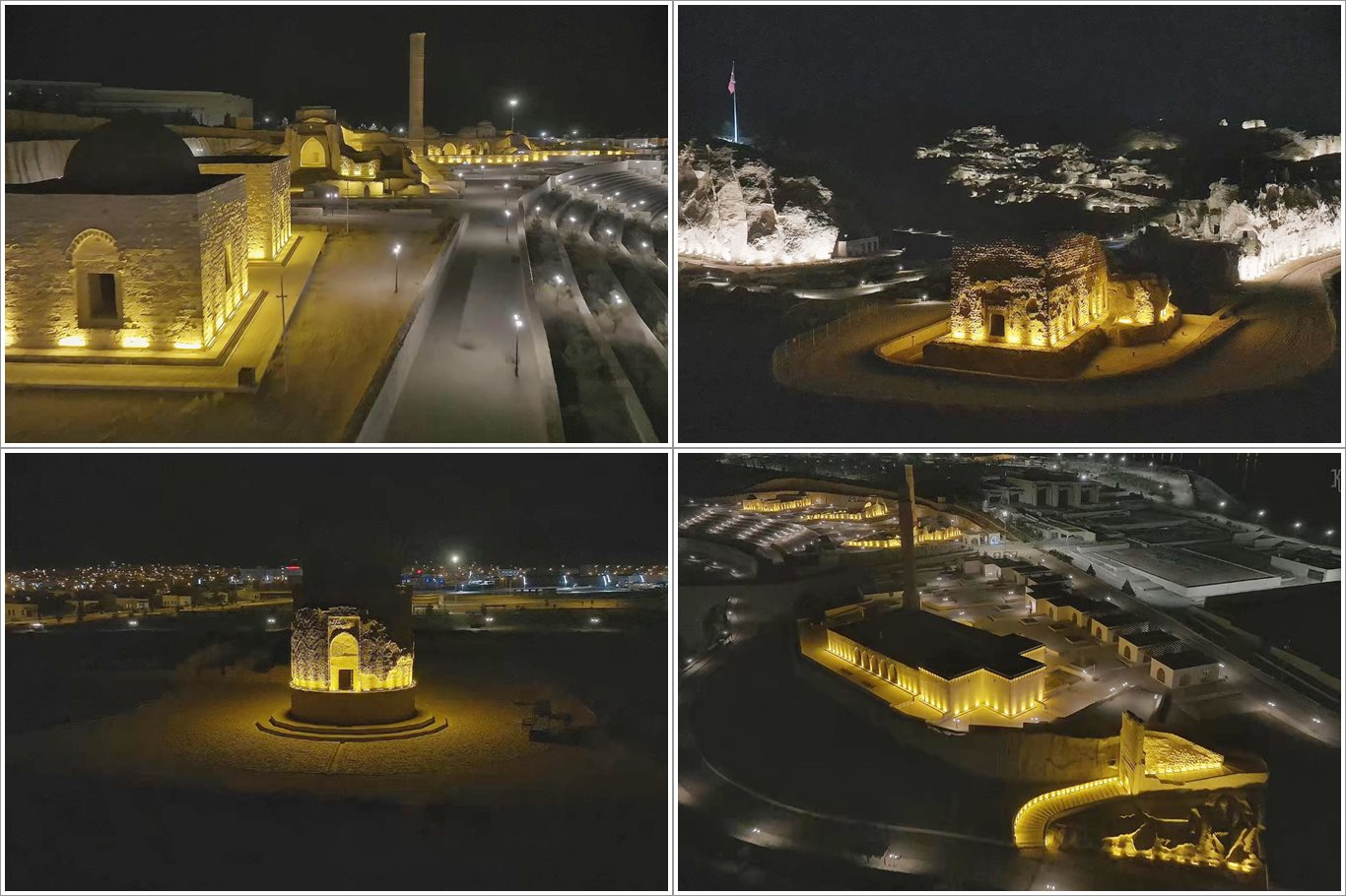 Hasankeyf’te Işıklandırma Tamamlandı