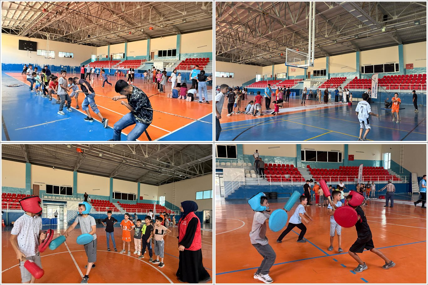 Önce camiye, sonra spor salonuna